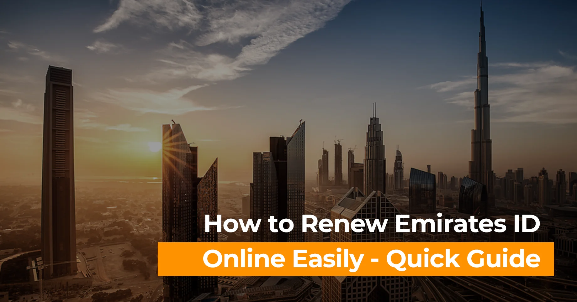 How to renew emirates id online